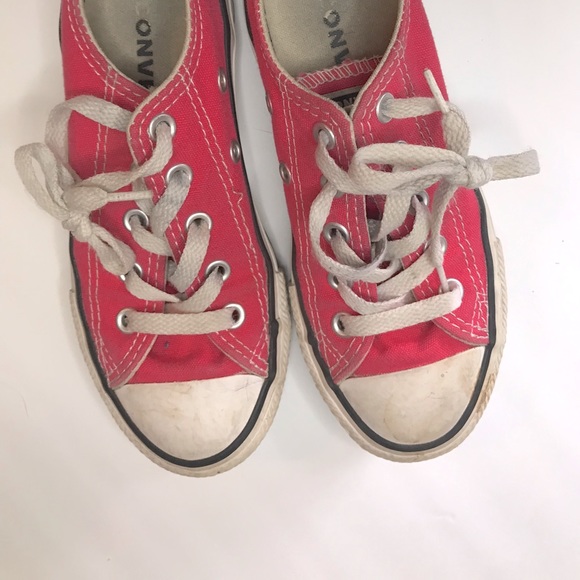 Converse All-Star girl’s Size12 pink sneakers - Picture 1 of 3